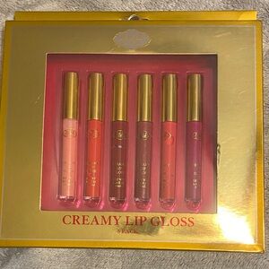 Creamy Lip Gloss Set – 6-Shade Pink & Coral Collection